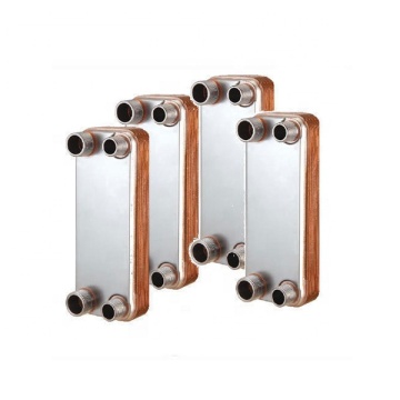 Copper/ Nickel /Stainless Steel Brazed Plate Heat Exchanger cooling water evaporator for refrigeration