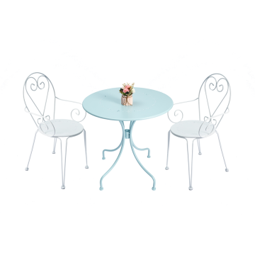 70cm Round Table and Armchairs Set of 3