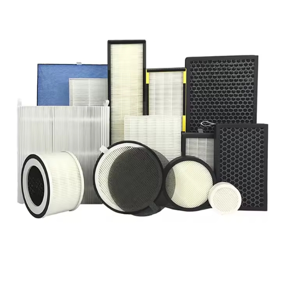 mini pleated and activated carbon filter
