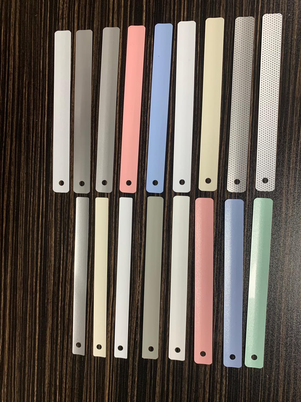 aluminum blind slats