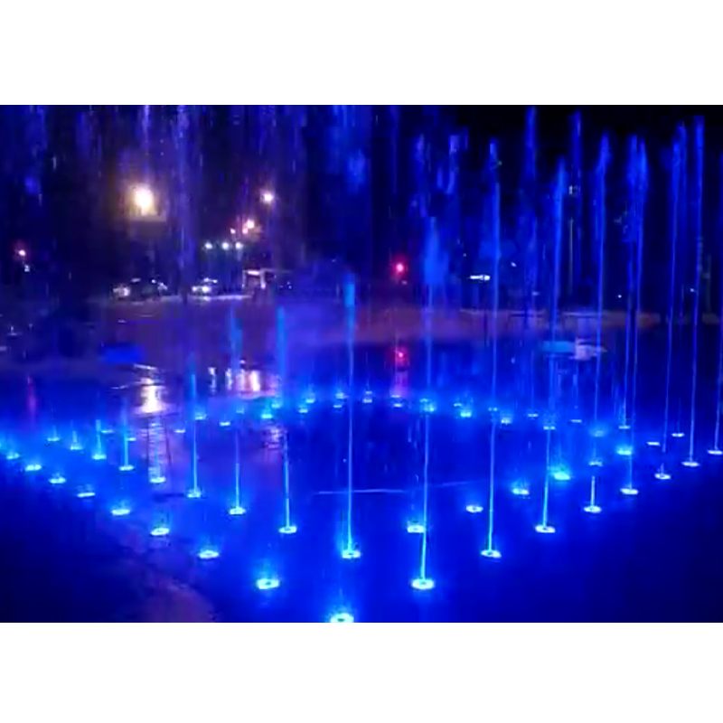 Glass Floor Fountain
