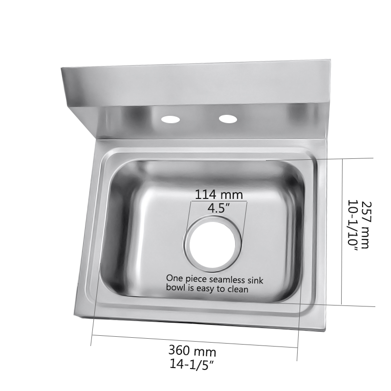 Wall Mount Hand Sink Pwb62 443933 8 Size