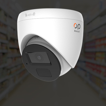 HD Fixed Turret Camera For Retail Store Inspection