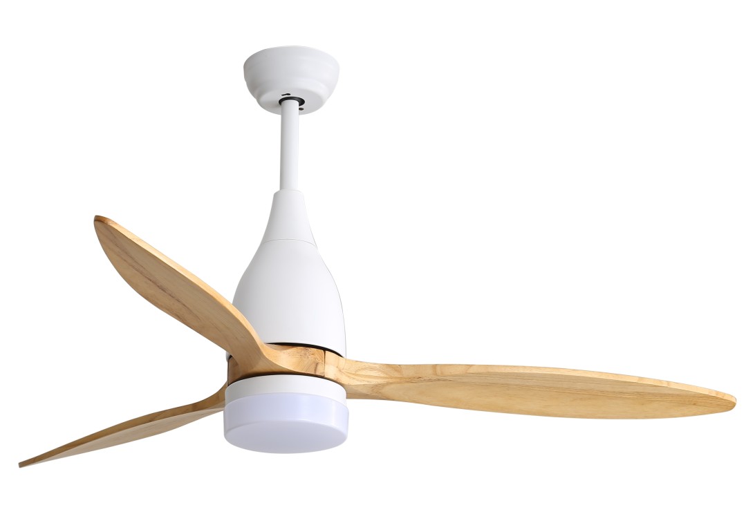 drum style ceiling fan with light