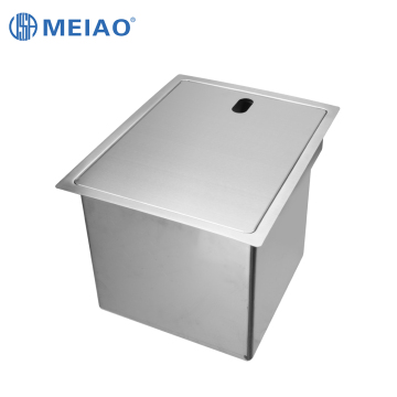 Concealed Washbasin with Space-saving Folding Lid