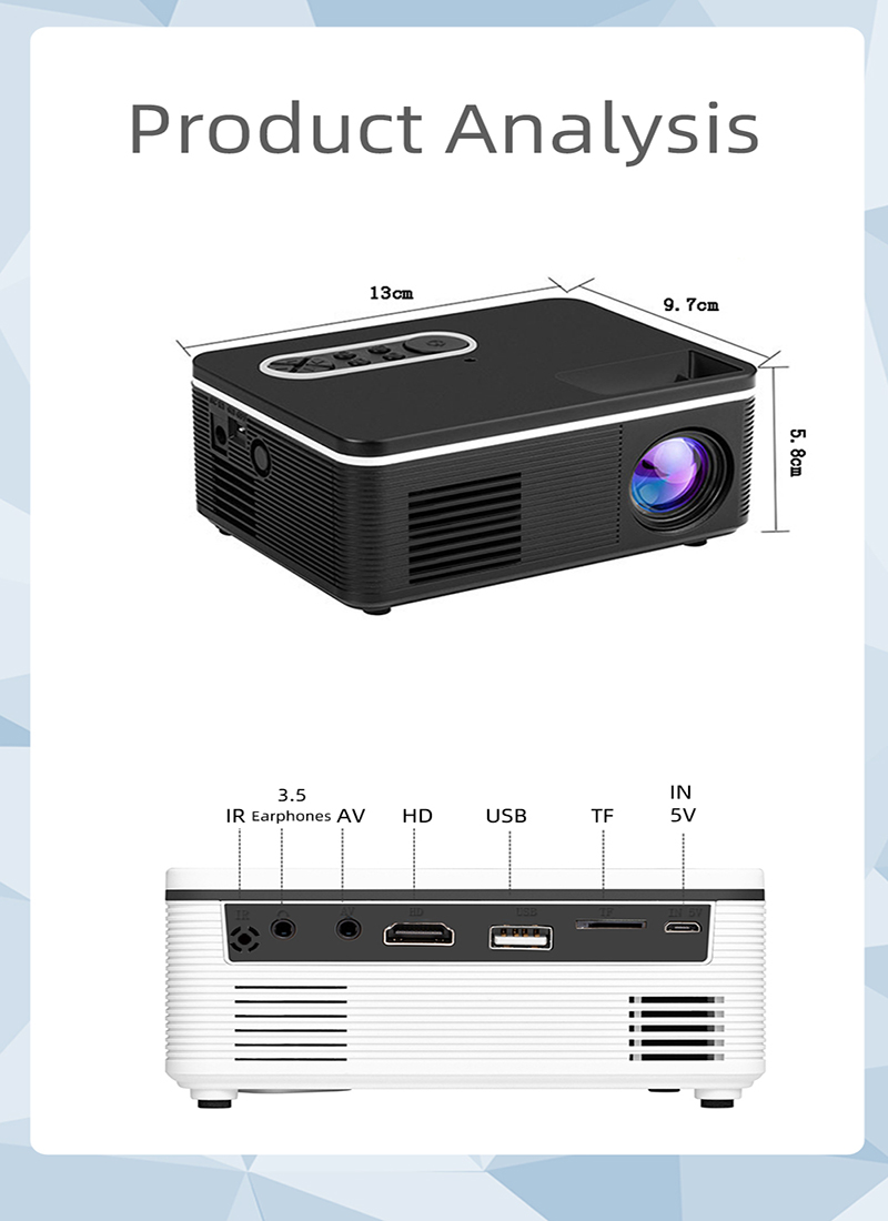portable smart hd projector