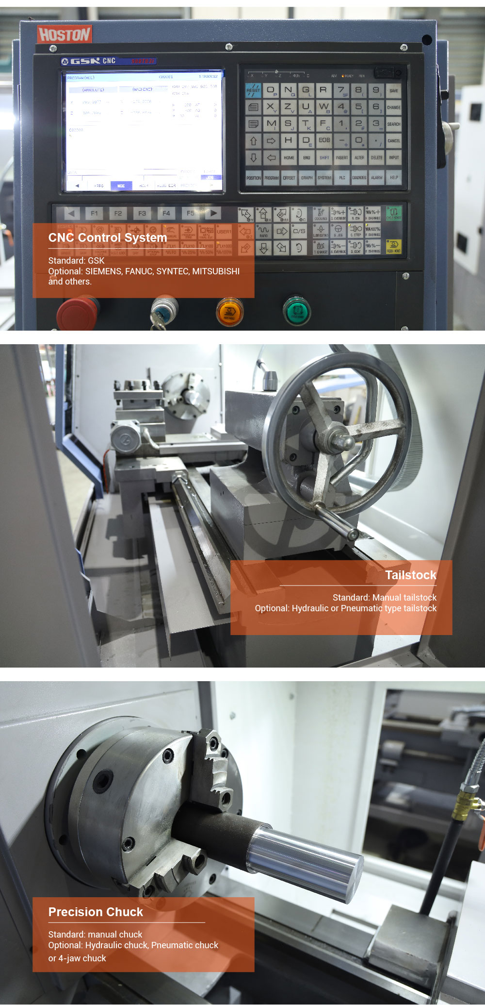 CNC Lathe Machine for Metal Machining