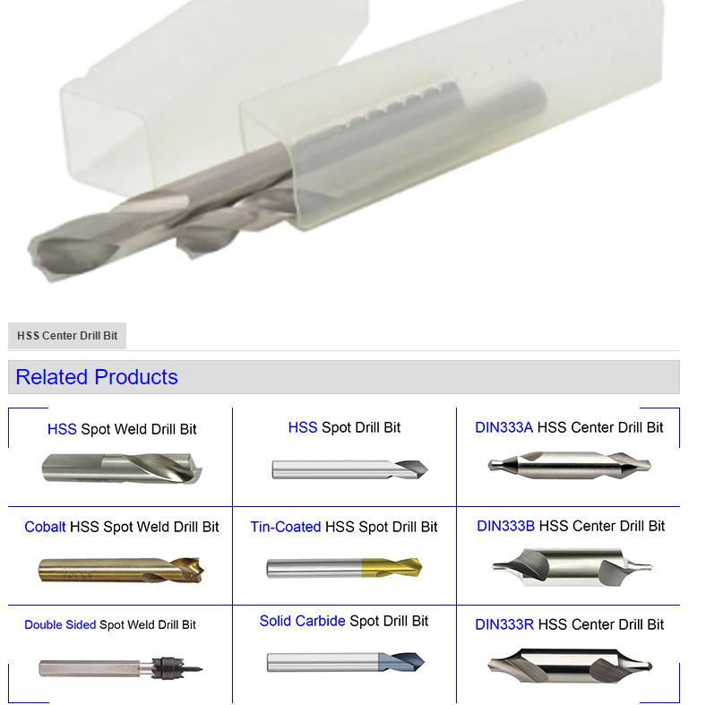 Carbide Spot Drill Bit 6