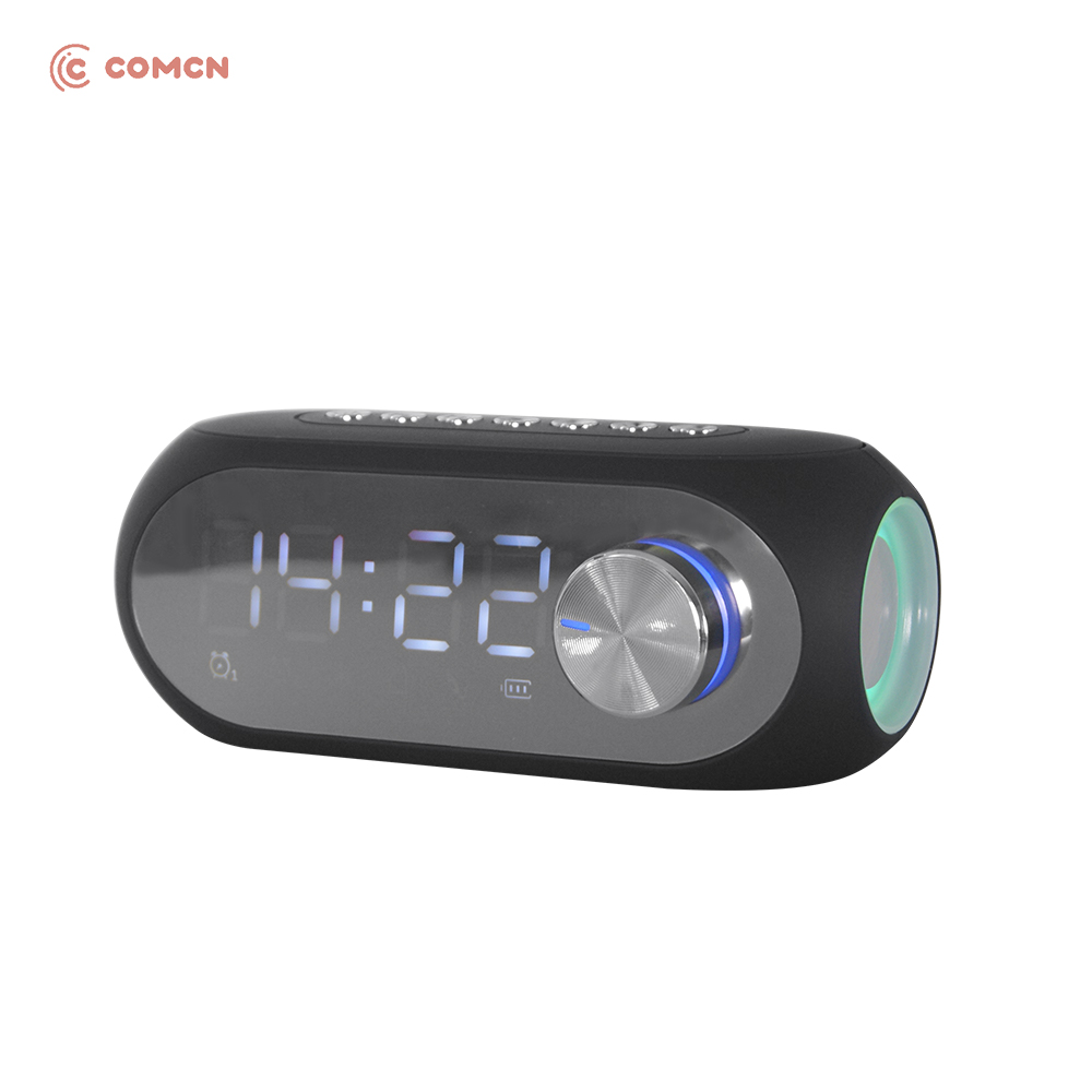 rgb speaker with clock