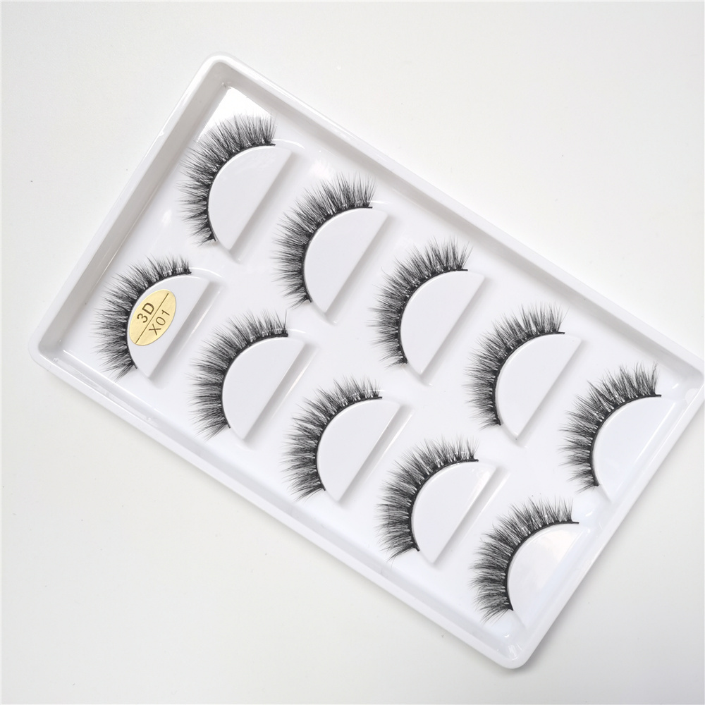 5 Pairs Natural Lashes