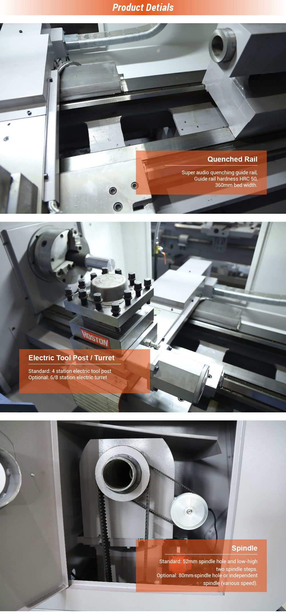 CNC Lathe Machine for Metal Machining