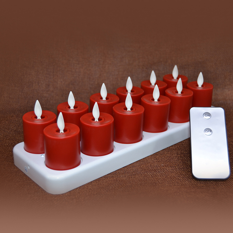 rechargeable tealight candle