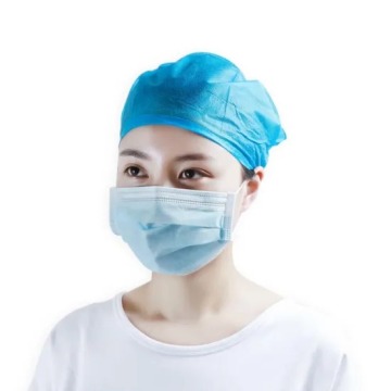 Disposable Medical Surgical Non-Woven Head Cover Bouffant Hood Caps