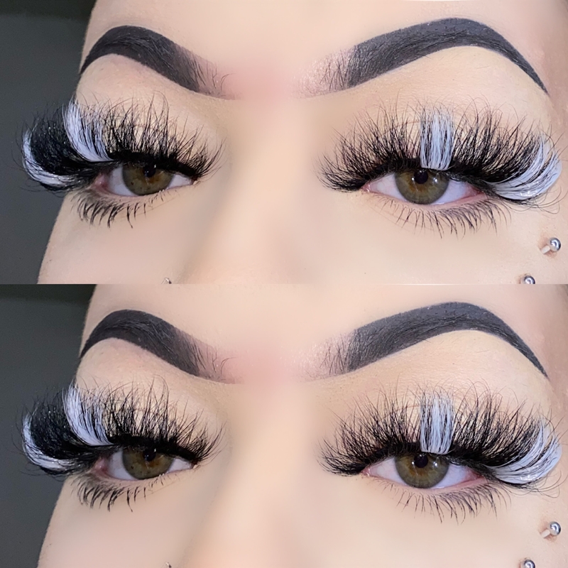 Mink Lashes With Color