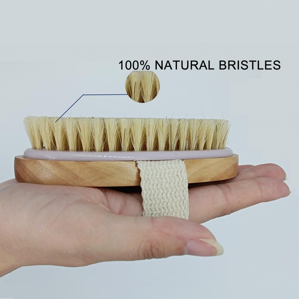 100 Natural Bristles Hand