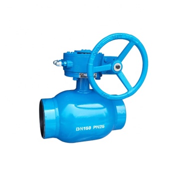 carbon steel RPTFE seal welded ball valve