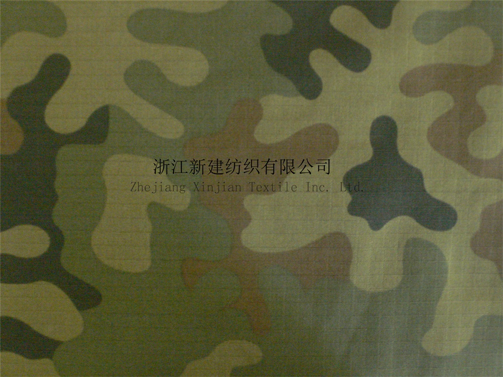 Military Camouflage CVC Fabric For Poland