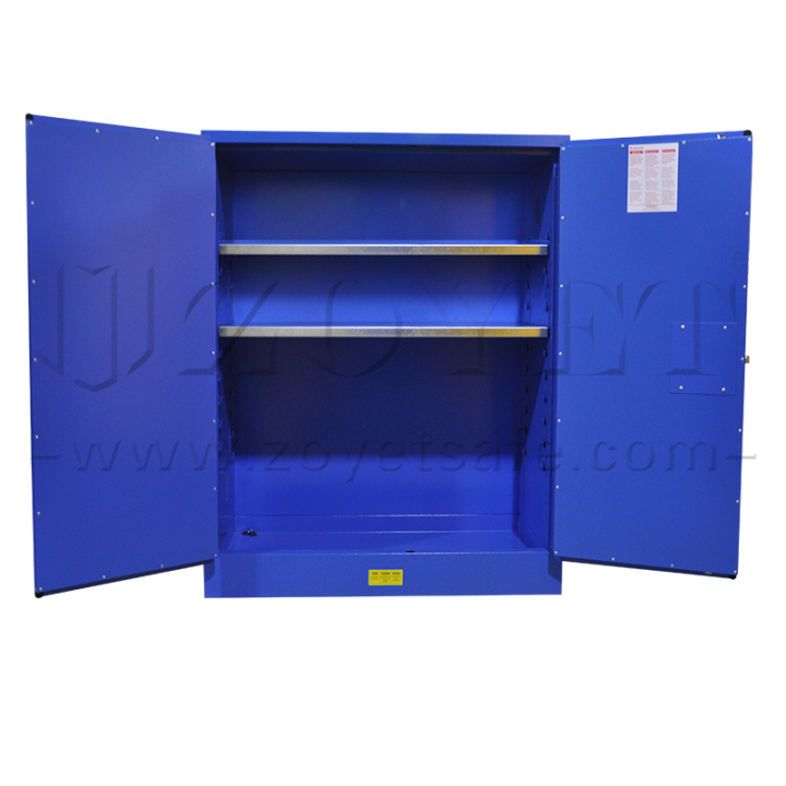 45gal safety cabinets for storage of corrosive liquid