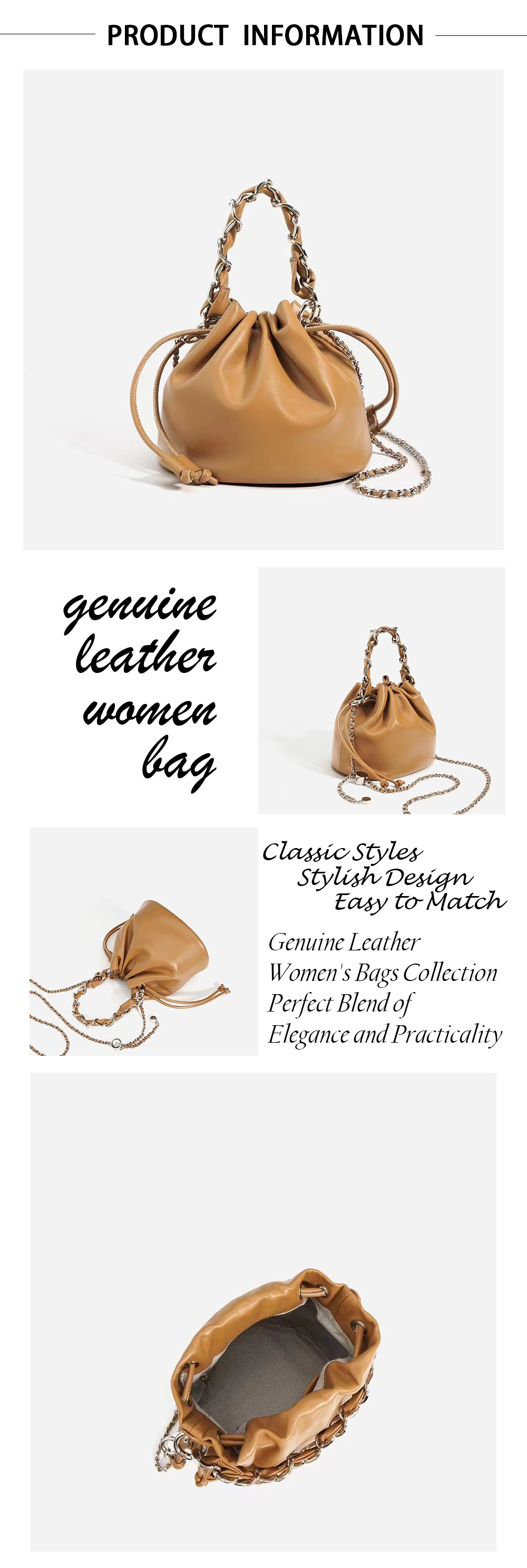 Genuine Leather Women Bag