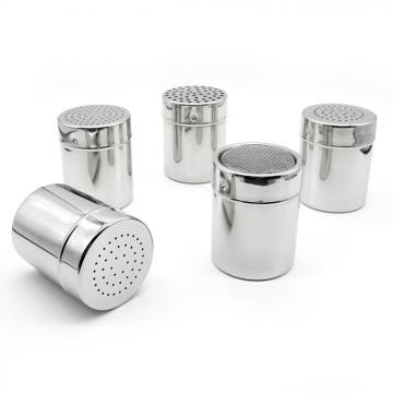 304 Stainless Steel Spice Pepper Dispenser With Lid