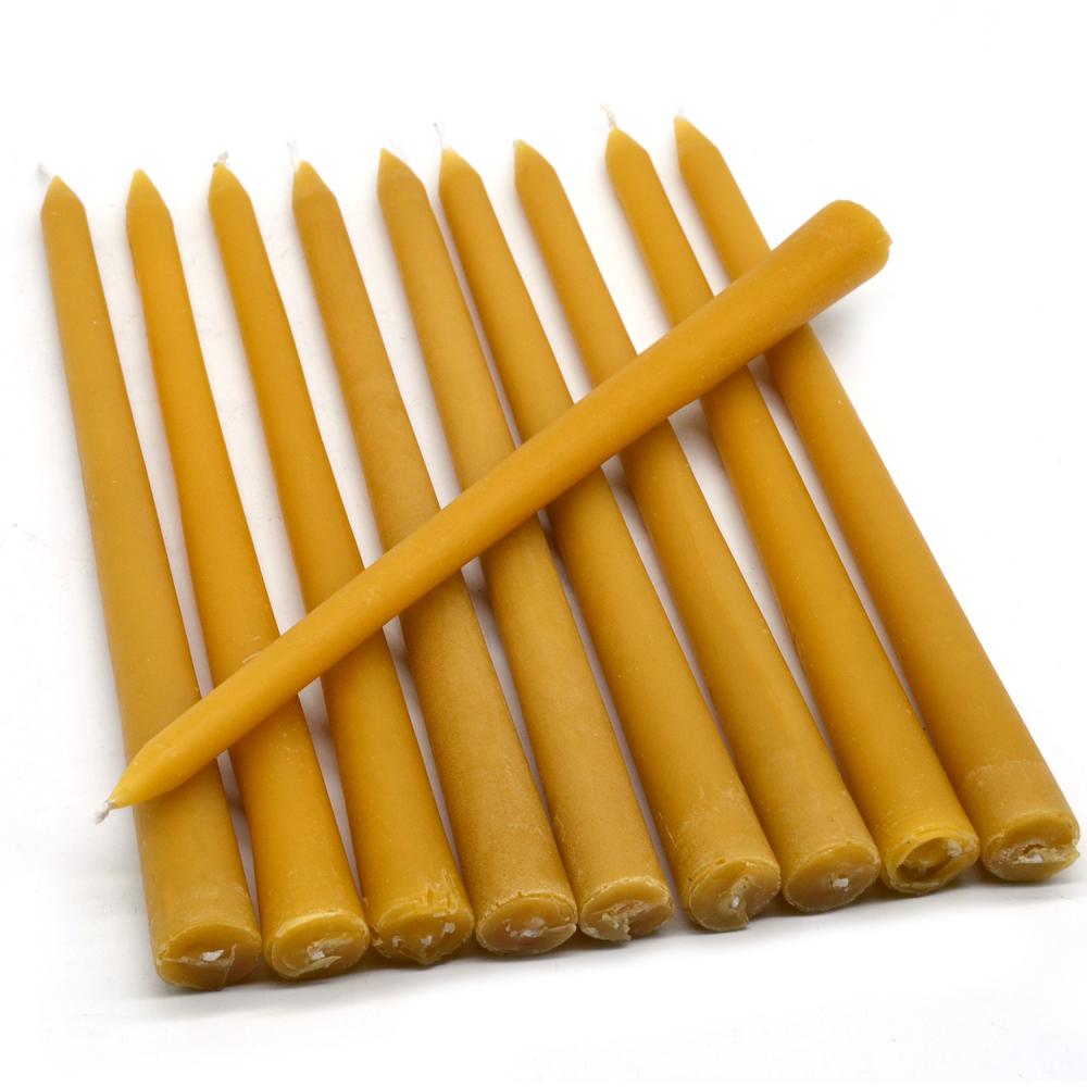 Beeswax Taper Candles