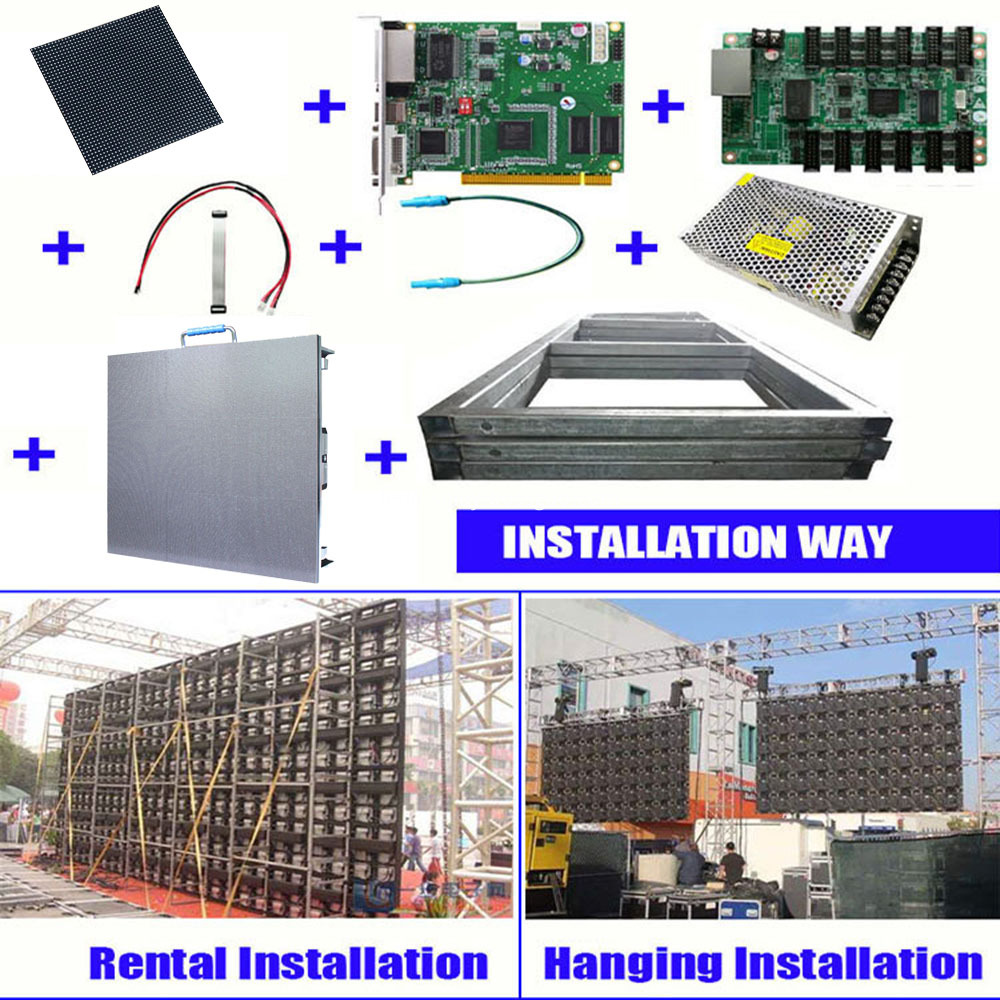 P3 P4.8 P6 Rental Led Screen