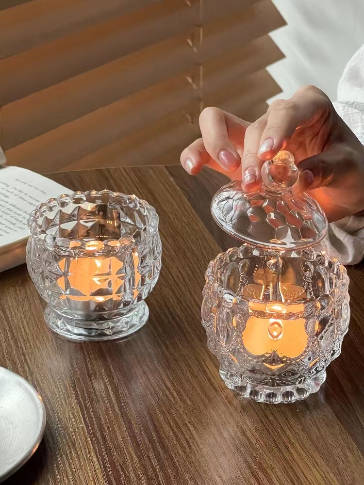 Glass Candle Holders R4