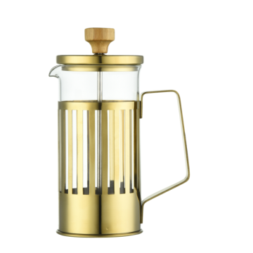 GOLDEN FRENCH PRESS COFFEE MAKER