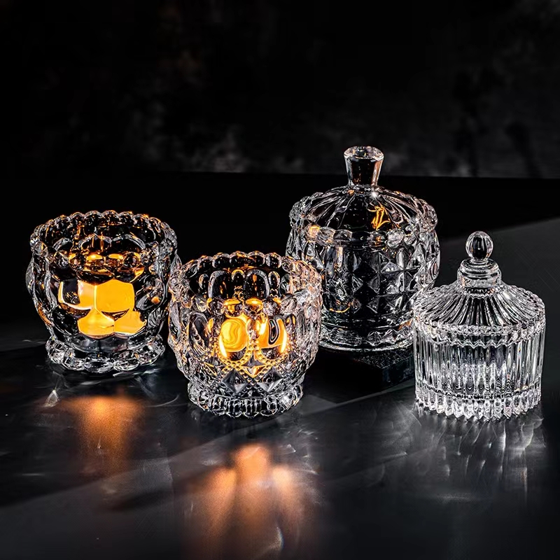 Glass Candle Holders R5