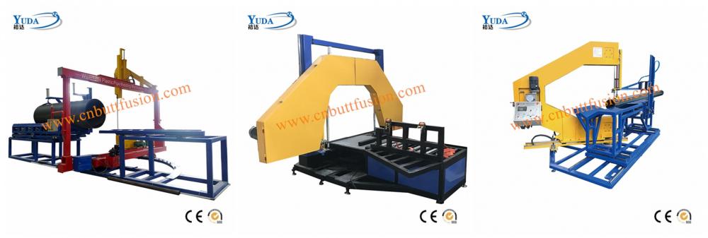 Plastic Poly Pipe Cutting Bandsaw