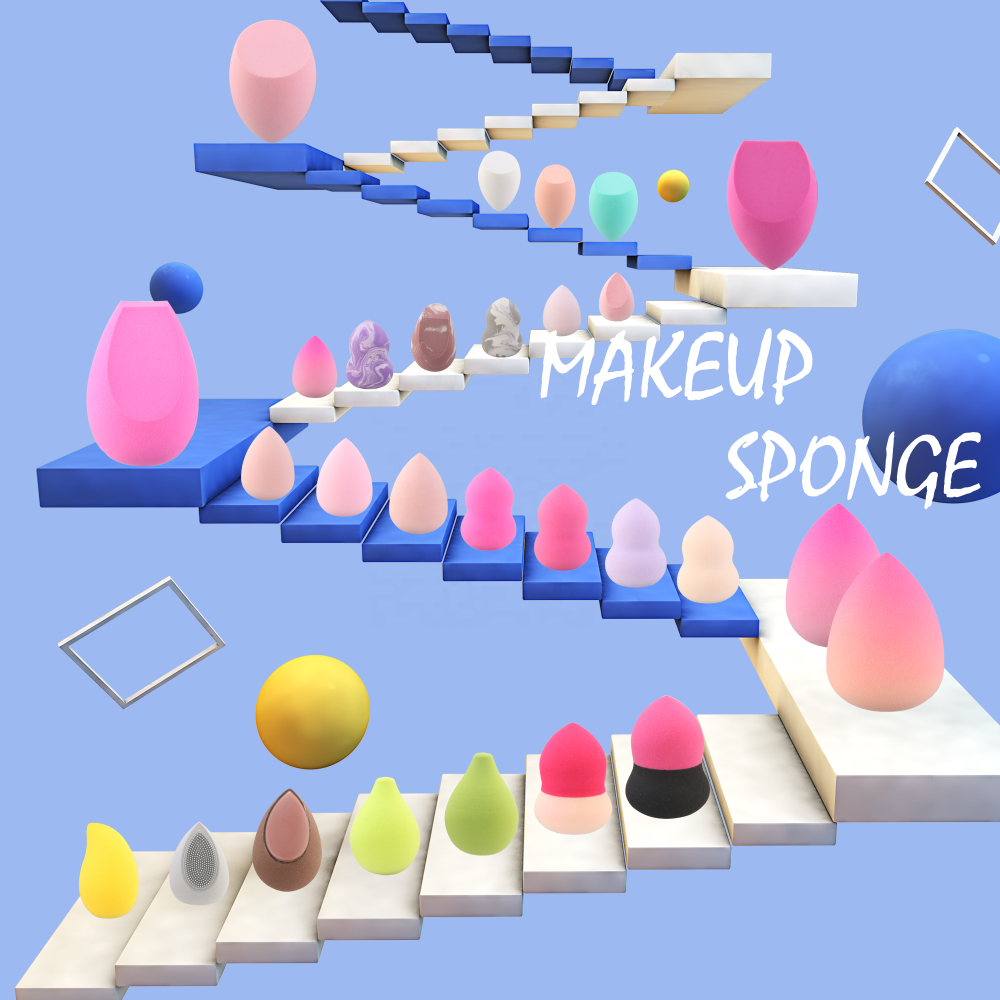 Esponja Para Maquillaje Black Foundation Beauty Marshmallow Make Up Sponge Latex Free Makeup Blender Powder4 Png