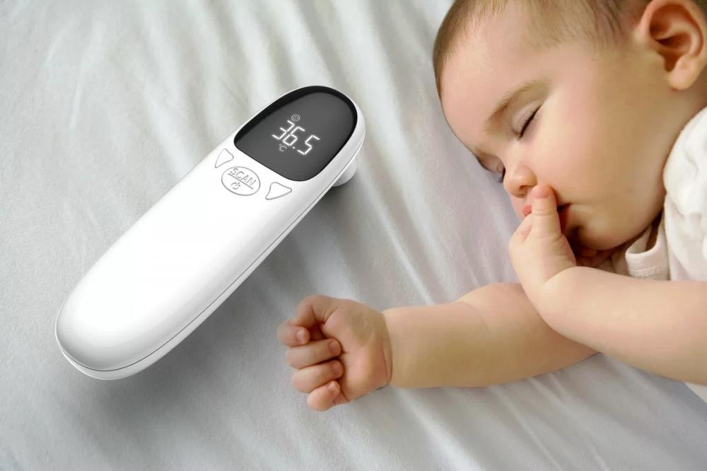 Household Adult Baby Digital Forehead Ear Handheld Infrared Electronic Thermometer