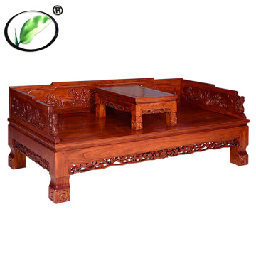 Chinese solid wood Arhat bed