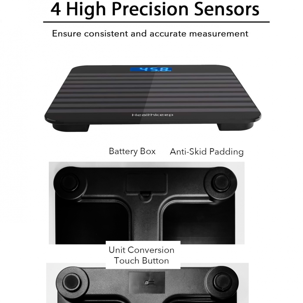 Digital Body Weight Bathroom Scale 9