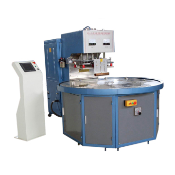 Automatic turntable high frequency welding machine