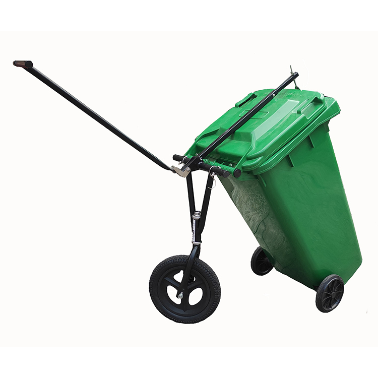 Wheelie Bin Helper Trash Cart Waste Bin Trailer 3