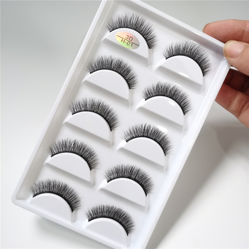 5 Pairs Fake Eyelashes