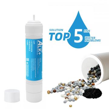 Quick connect T33 inline ionizer water filter cartridges