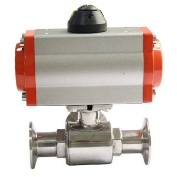 CF8 Pneumatic sanitary quick 2-way ball valve