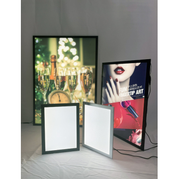 Wall Mounting Led Poster Magnetic Advertising Light Box