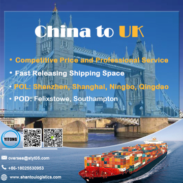 Reliable Ocean Freight from Shenzhen to UK