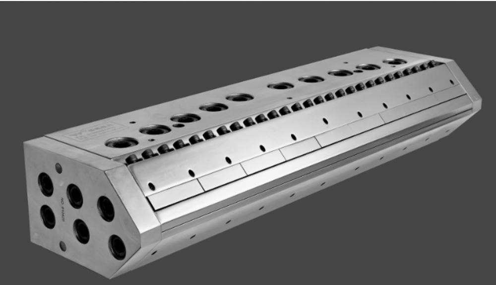 high output plates die head mould for extruder