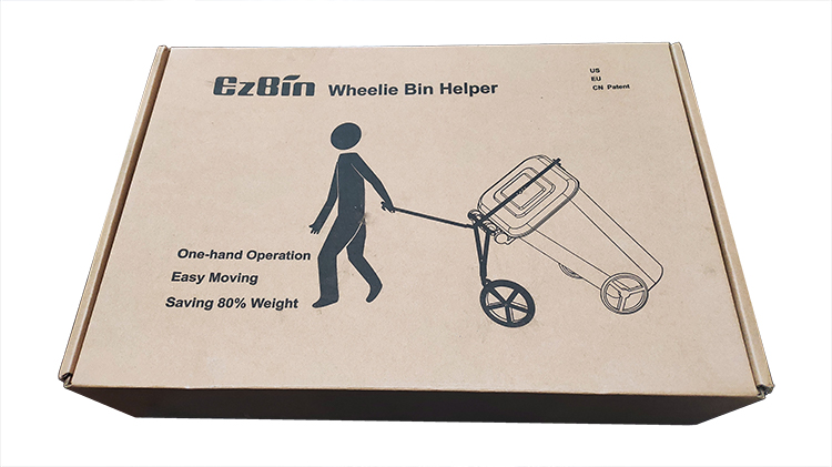 Wheelie Bin Helper Trash Cart Waste Bin Trailer 13