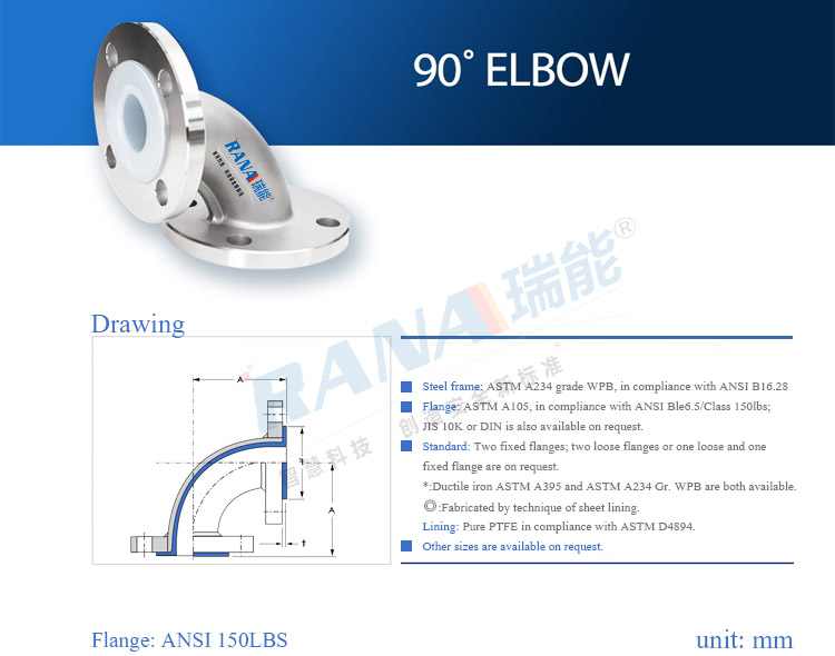 Specification 90 Elbow
