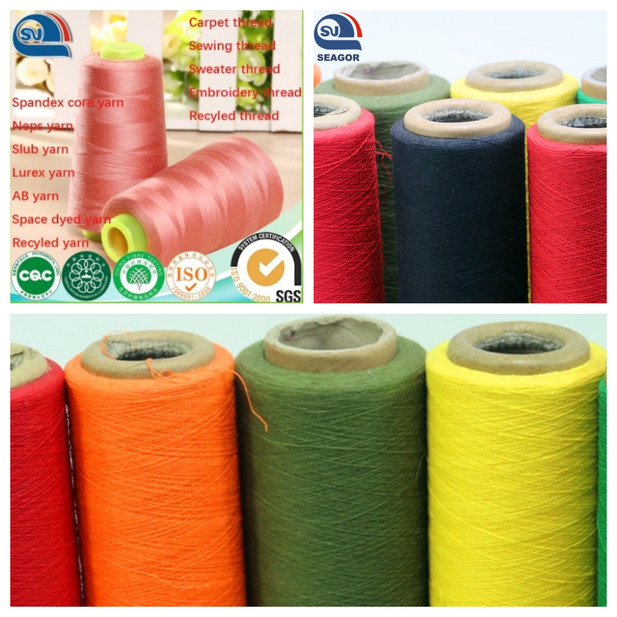 sewing kite thread 50/3 cotton