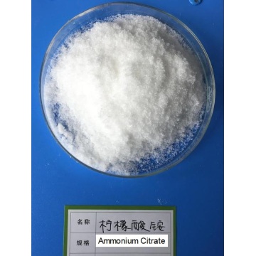 High Quality Ammonium Citrate Tribasic CAS 3458-72-8