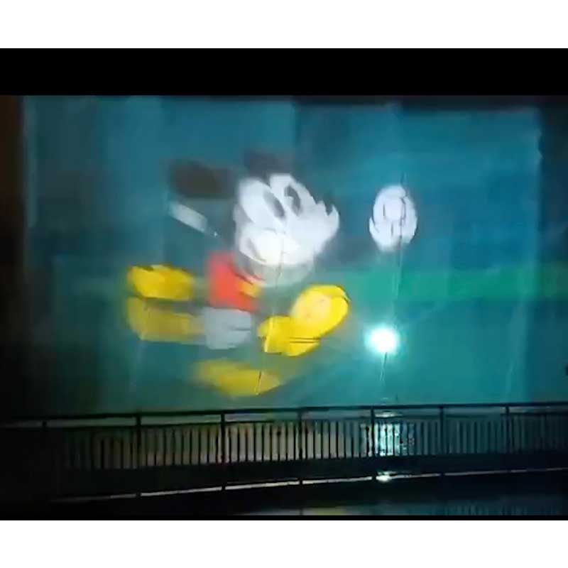 Mickey Laser Show