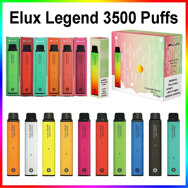 8 Elux Legend 3500puffs