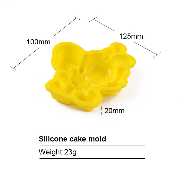 3d silicone cake mold