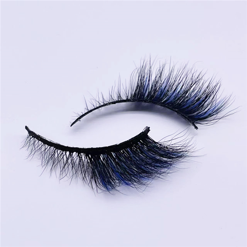 Blue Cat Eye Lashes